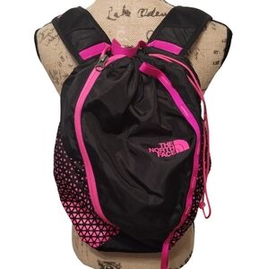 The North Face Black and Pink Women's Backpack